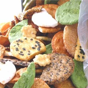 【訳あり】草加・おまかせこわれせんべい ２ｋｇ缶