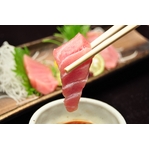 【父の日用】本鮪（ほんまぐろ）大トロサク1kg+南まぐろ マグロカマ1kgセット