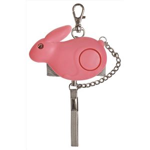 PA-124PK 光る防犯アラーム「うさぎ」 ピンク