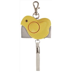 PA-125YE 光る防犯アラーム「ことり」 イエロー