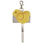 PA-125YE 光る防犯アラーム「ことり」 イエロー