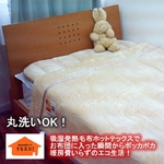 あったか発熱毛布 ホットテックス(HOT TEX) ニューマイヤー毛布 シングル ベージュ