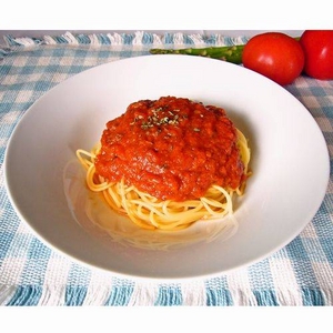 レストランのパスタソース