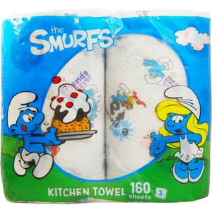スマーフ キッチンペーパー 2Pロール×【12個セット】