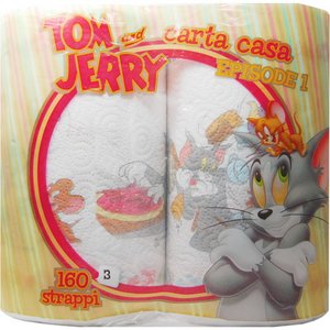 TOM&JERRY キッチンペーパー 2Pロール×【12個セット】