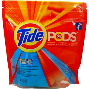 洗濯用洗剤 ＴＩＤＥ ＰＯＤＳ（タイドポッズ）オーシャンミスト12oz(14回分）