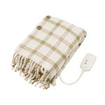 KOIZUMI(コイズミ) 電気肩ヒザ掛け 【腕がだせるスリット付き・腰にも巻けるボタン付き!】KDH-5096