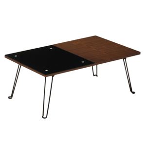 �����܍H�| �t�H�[���f�B���O�e�[�u�� �n�[�t���n�[�t �_�[�N�u���E�� FT6090DB�摜����1