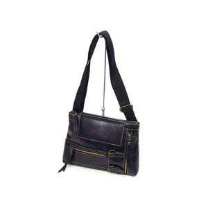 【正規品】Bolsos maridel(ボルソス マリデル) レザーショルダーバッグ 5488(BLACK)