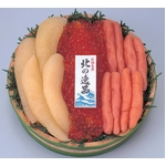 魚卵3点セット （いくら醤油漬・味付け数の子・たらこ）
