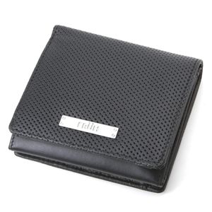 FRUH(フリュー) ステアリングレザーウォレット(牛革財布)SDFH-01 ブラック