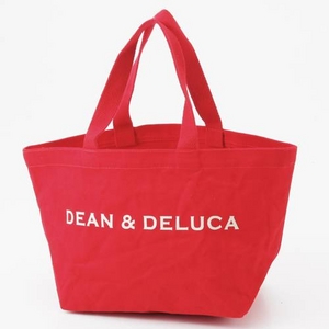 DEAN&DELUCA(ディーン&デルーカマーケット) トートバッグ SMALL OH-DEAN&DELUCA-ECO レッド