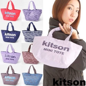kitson（キットソン） ミニトートバッグ GRAFFITI Gray