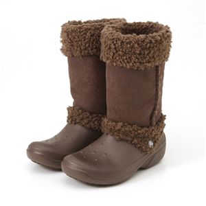 クロックスnadia  brown/brown W6(22cm程度)
