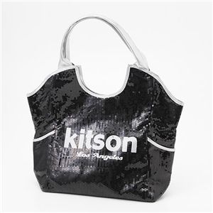 kitson(キットソン) スパンコール トートバッグ Sequin Tote Bag ブラック