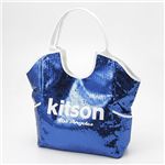 kitson(キットソン) スパンコール トートバッグ Sequin Tote Bag ネイビー