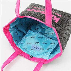 kitson(キットソン) ネオン スパンコール ミニトートバッグ Pink