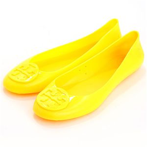 Tory Burch(トリーバーチ) ラバー バレエパンプス イエロー 8(25.0cm相当)