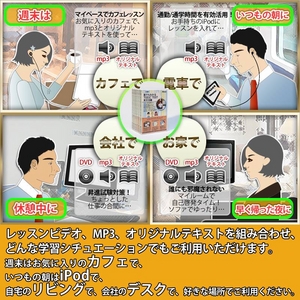 DVDレッスンビデオ 誰でもわかる TOEIC（R）TEST 英文法編 Vol.1〜6 全6巻セット