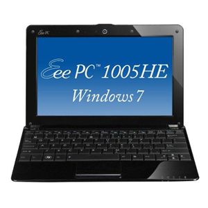 ASUS ノートパソコン Eee PC Seashell 1005HE-WS160 クリスタルブラック