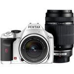 PENTAX（ペンタックス） デジタル一眼レフカメラ K-x ダブルズームキット ホワイト