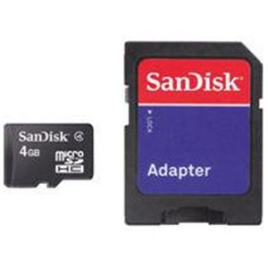 SANDISK SDSDQ-4096-J95M （microSDHCメモリーカード）
