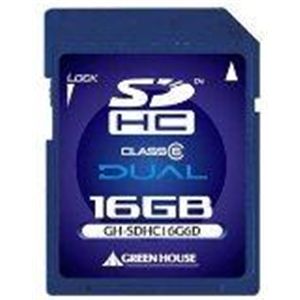 GREEN HOUSE GH-SDHC16G6D （SDHCメモリーカード）