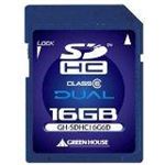 GREEN HOUSE GH-SDHC16G6D （SDHCメモリーカード）