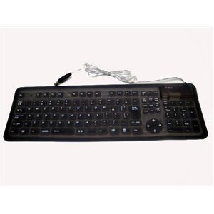 日本オムニグロー ソフトPCキーボード　ジェントルグレー （キーボード）