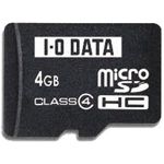IODATA SDMCH-F4G/A （microSDHCメモリーカード）