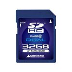 GREEN HOUSE GH-SDHC32G6D （SDHCメモリーカード）