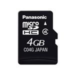 PANASONIC RP-SM04GCJ1K （microSDHCメモリーカード）