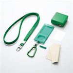 ELECOM iPod nano用ケース+ストラップ+液晶保護フィルム+充電器(グリーン)【AVA-N09ACGN】 （iPod/iPhone関連）