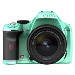 PENTAX K-x レンズキット ライトグリーン/ブラック 071 （デジタル一眼レフカメラ）