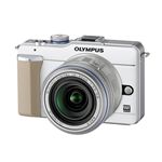 OLYMPUS E-PL1レンズキット(ホワイト) （デジタル一眼レフカメラ）
