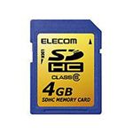 ELECOM（エレコム） MF-FSDH04GC6 （SDHCメモリーカード）