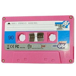 （株）元林 BSG16093 カセットUSBハブ（ピンク） （USBハブ）