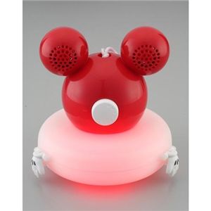 ハピネット シャワースピーカー2 ミッキーマウス レッド （MP3スピーカー）