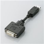 ELECOM（エレコム） 変換・延長アダプタ AD-DPDBK ブラック