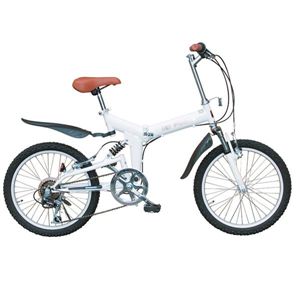 MYPALLAS（マイパラス） 折り畳み自転車 M-10-W 20インチ ホワイト系 【マウンテンバイク】