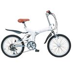 MYPALLAS（マイパラス） 折り畳み自転車 M-10-W 20インチ ホワイト系 【マウンテンバイク】