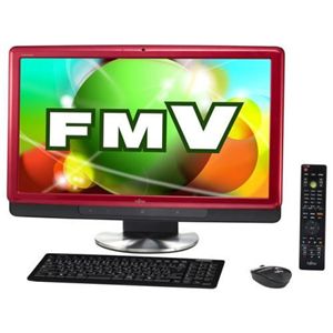 FUJITSU（富士通） FMVF905ADR ルビーレッド （デスクトップパソコン）