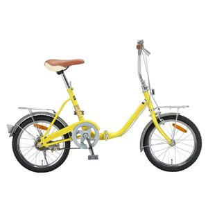 ARUN 折り畳み自転車 KY-16A イエロー