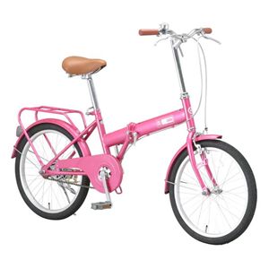 Raychell（レイチェル） 折り畳み自転車 20インチ 09 OF-20R-P ピンク