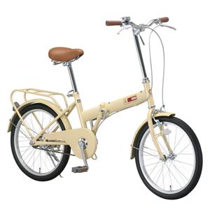 Raychell（レイチェル） 折り畳み自転車 20インチ 09 OF-20R-I アイボリー