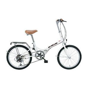 MYPALLAS（マイパラス） 折り畳み自転車 20インチ M-30-W ジュエルホワイト