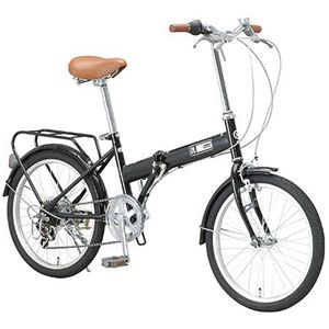 Raychell（レイチェル） 折り畳み自転車 OF-206R ブラック