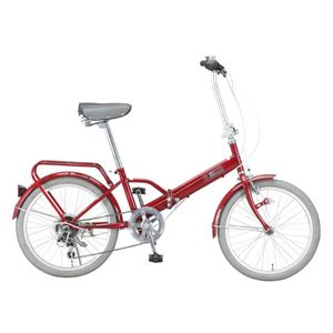 Raychell（レイチェル） 折り畳み自転車 09 MF-206GR レッド