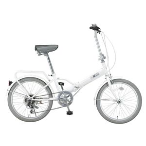 Raychell（レイチェル） 折り畳み自転車 09 MF-206GR ホワイト