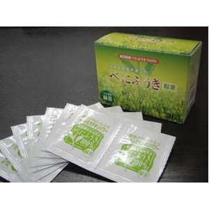 鹿児島県産　べにふうき粉末緑茶（1包0.4ｇ×30包）×お買得5箱セット　1箱分お得です！